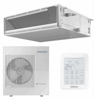 SAMSUNG - CONJUNTO COND 52 DELUXE R32 AC052RXADKG/EU+AC052RNMDKG/EU+MWR-SH11N